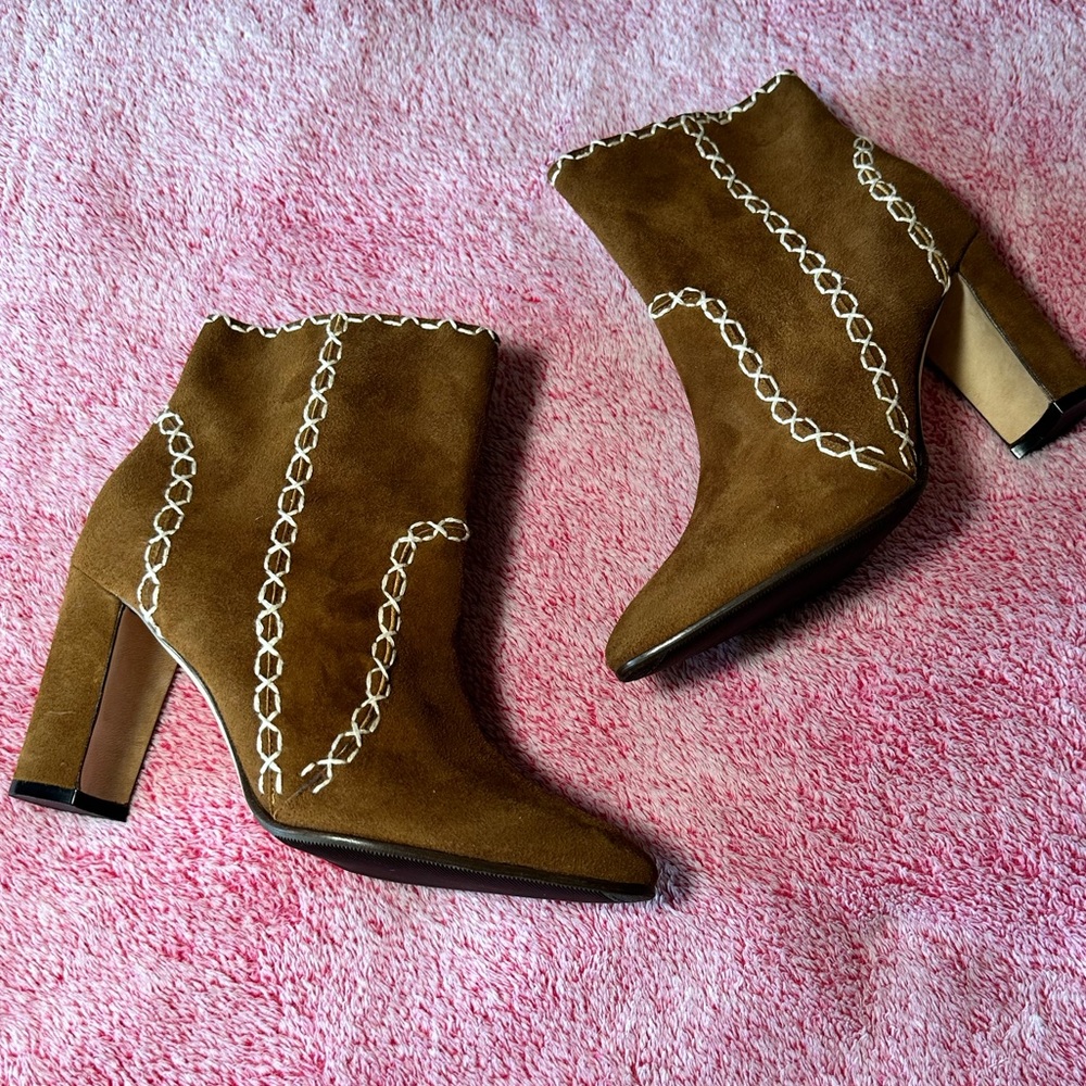 Manolo Blahnik Rubio booties - New soles!